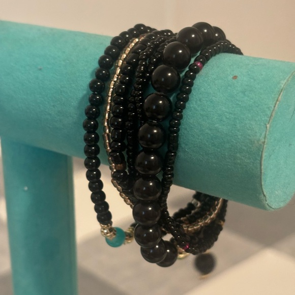 Bohemian Stackable Beaded Bracelets - Picture 5 of 5